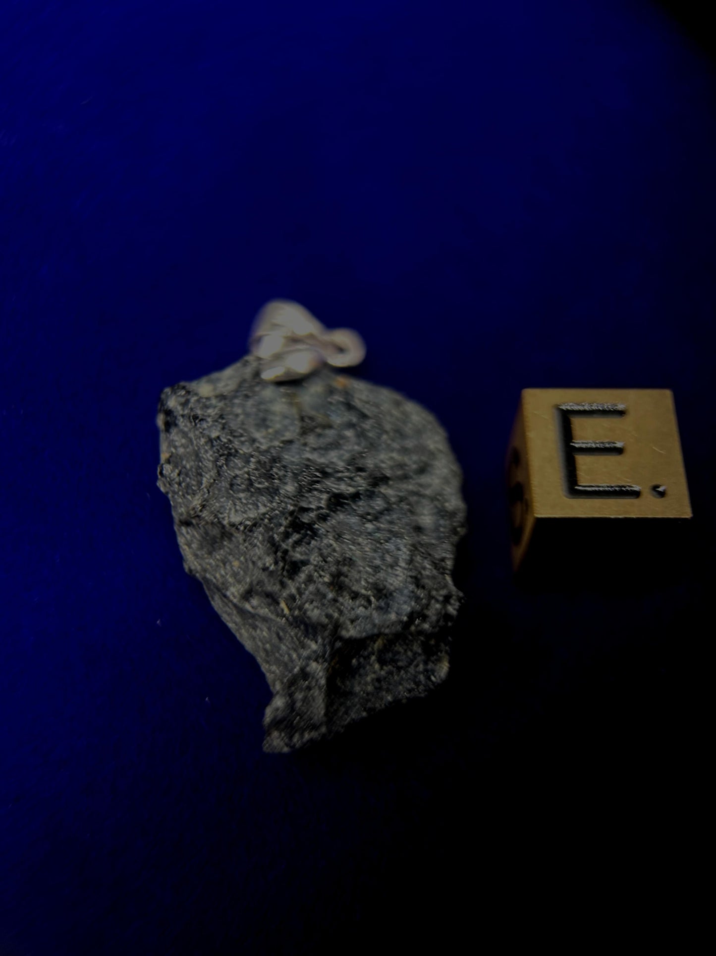 Raw Leigongmo Meteorite Necklace | Unique Handmade Obsidian Pendant | Spiritual Protection Amulet | One of a Kind, Random Selection