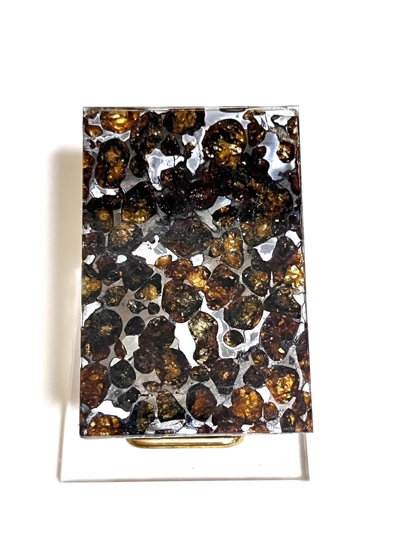 Sericho Pallasite/Meteorite Pendant/Pallasite Pendant/Pallasite/Meteorite Accessories 23grams