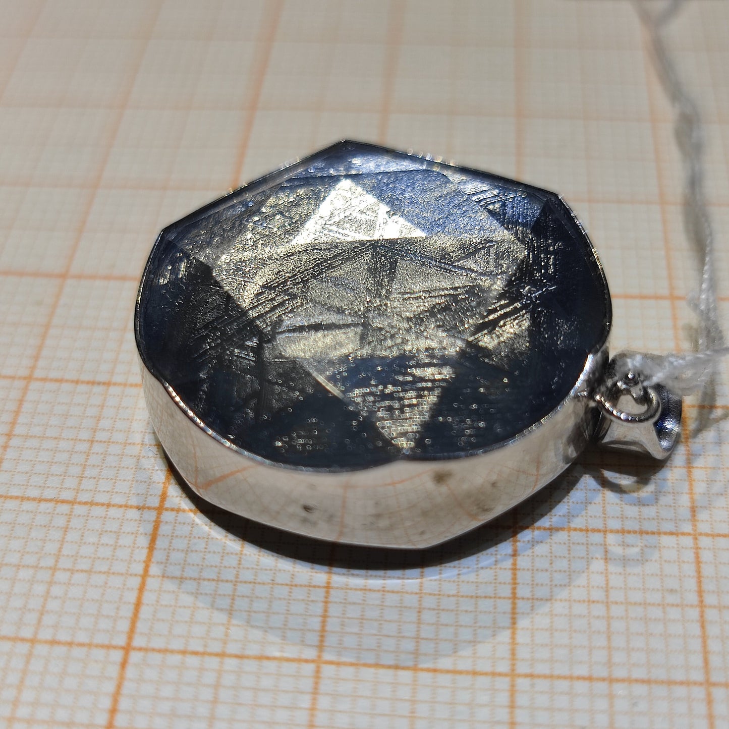 Muonionalusta meteorite For Necklace pendant Accessories With Crystal Len
