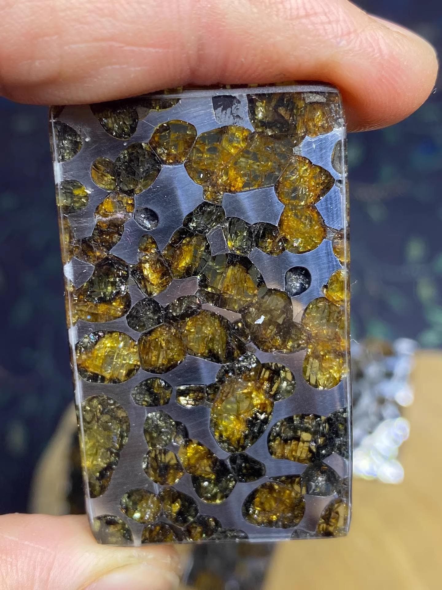 Sericho Pallasite/Meteorite Pendant/Pallasite Pendant/Pallasite/Meteorite Accessories