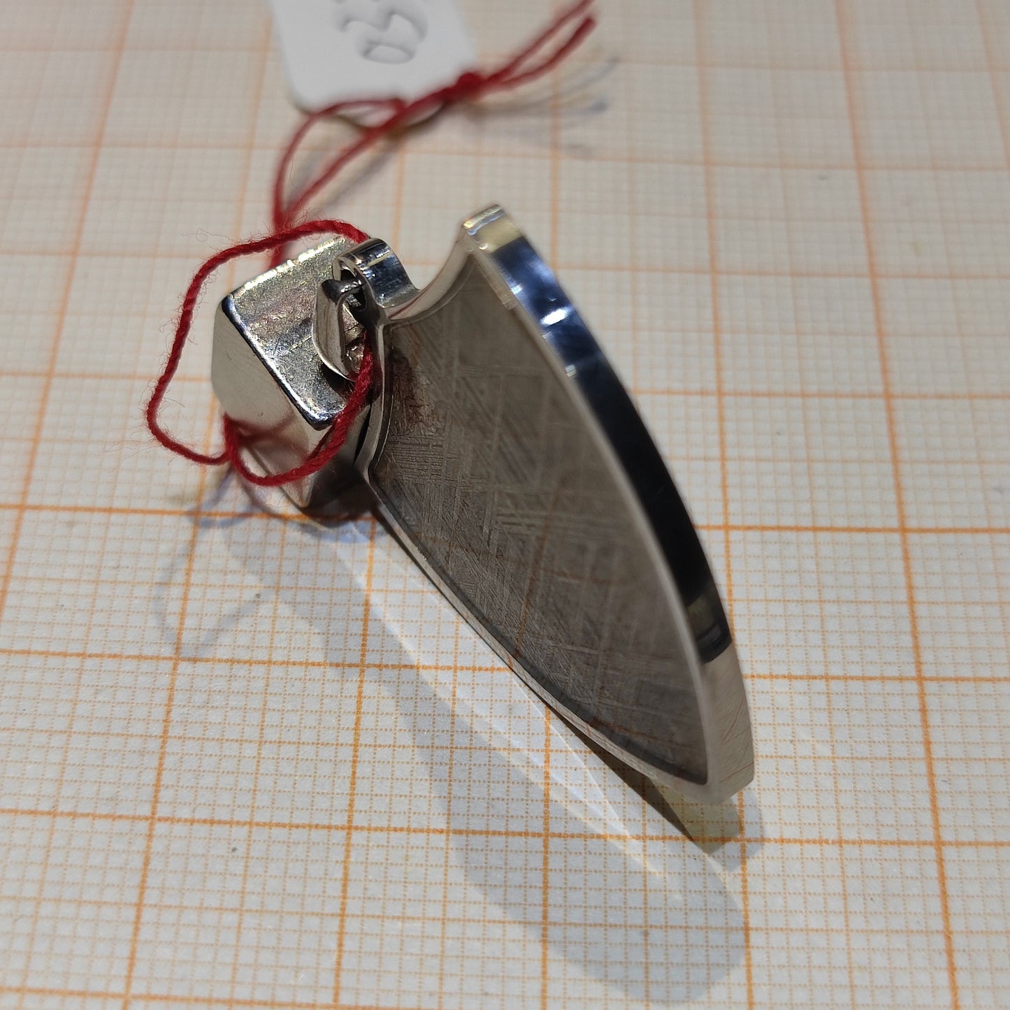 Anchor Shape Muonionalusta meteorite For Necklace pendant Accessories