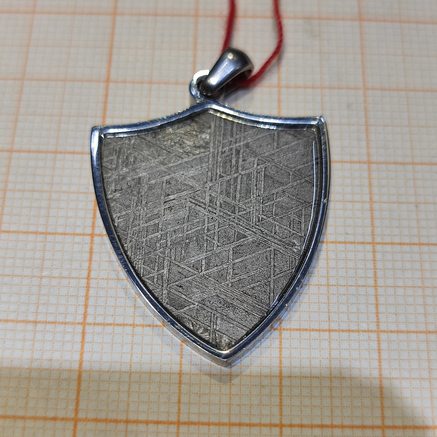 Anchor Shape Muonionalusta meteorite For Necklace pendant Accessories