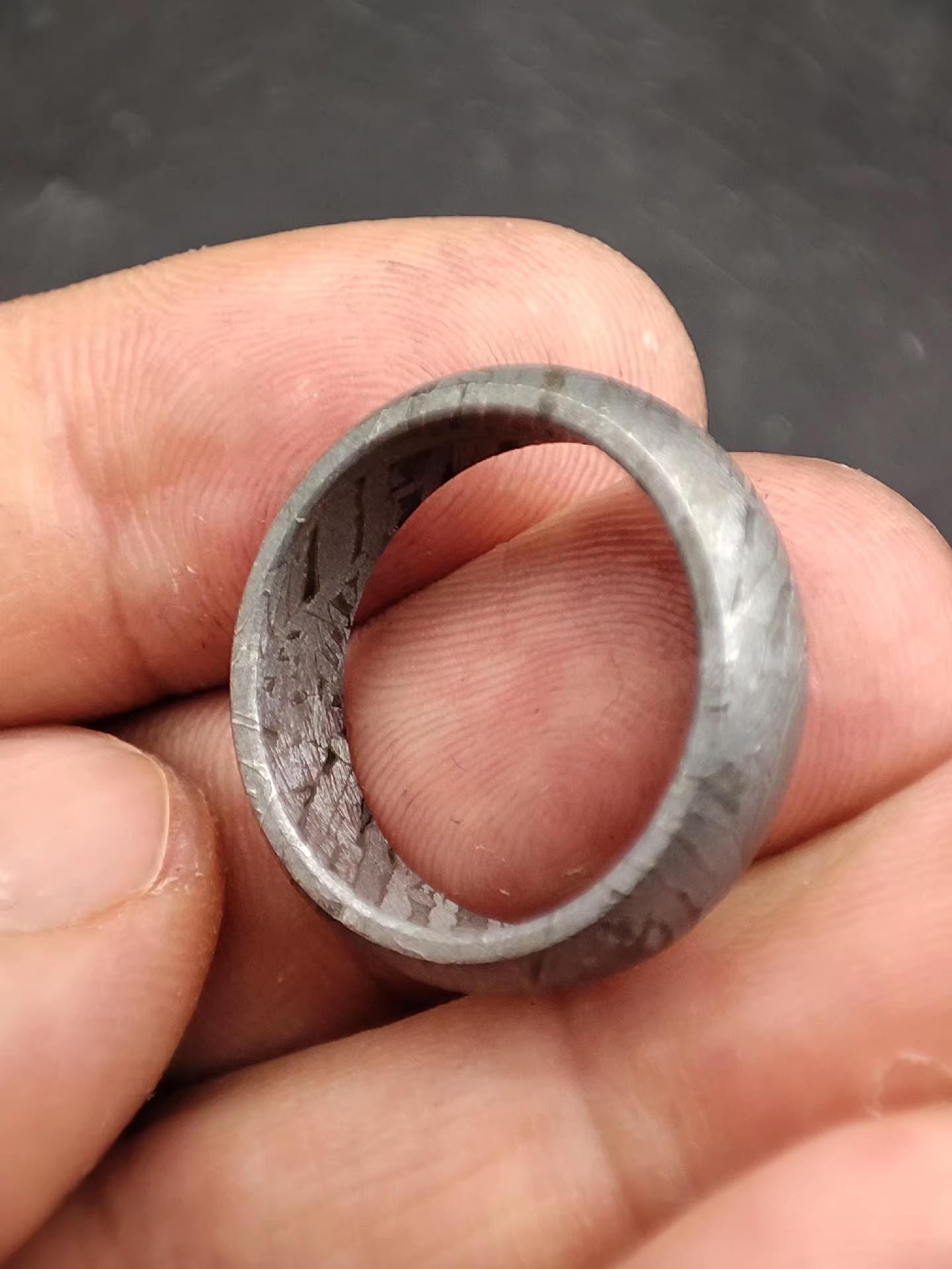 Meteorite Jewelry, Meteorite Band Ring, Meteorite Ring, Meteorite Accessories,Men's and women's rings, wedding rings