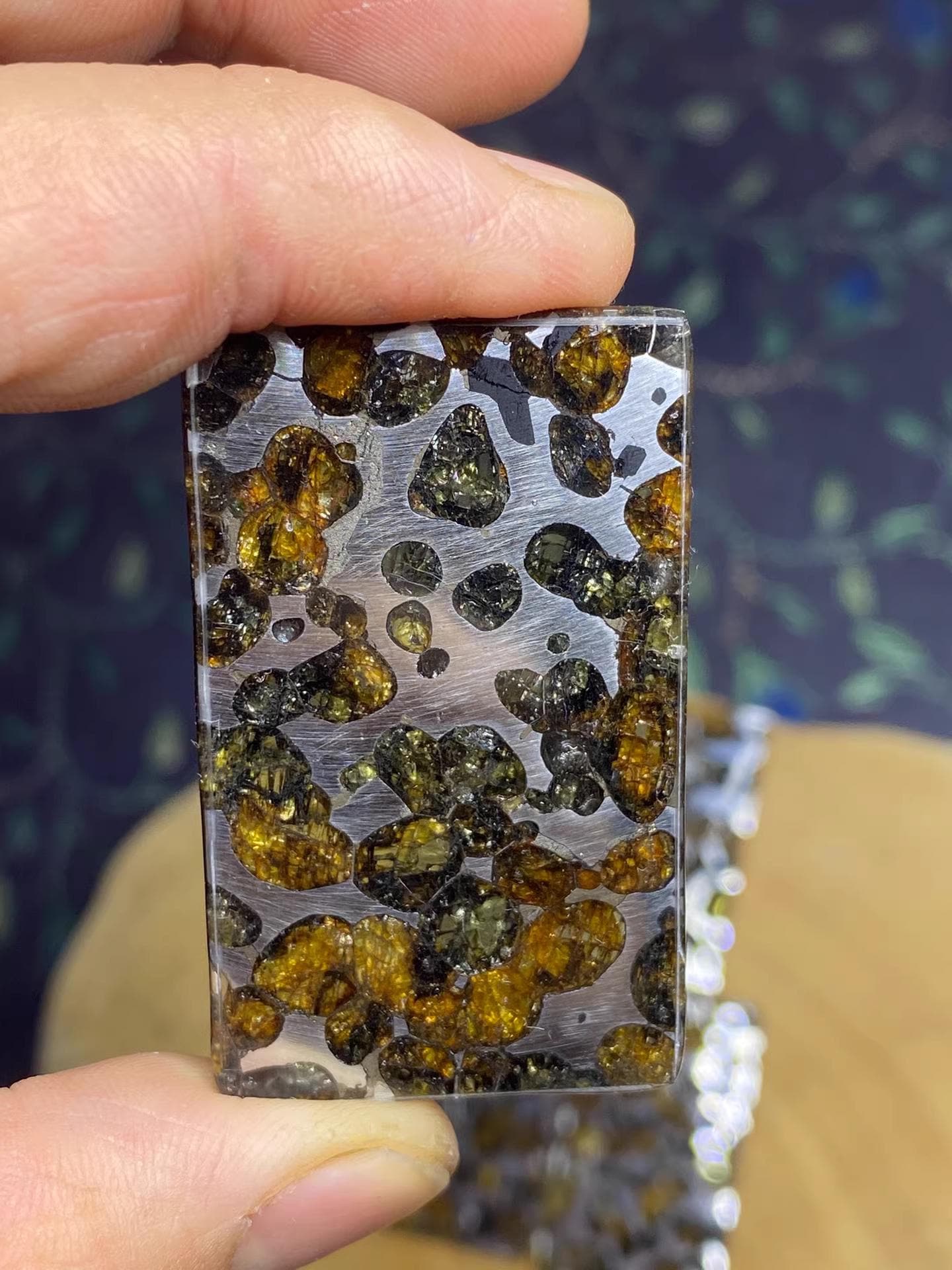 Sericho Pallasite/Meteorite Pendant/Pallasite Pendant/Pallasite/Meteorite Accessories