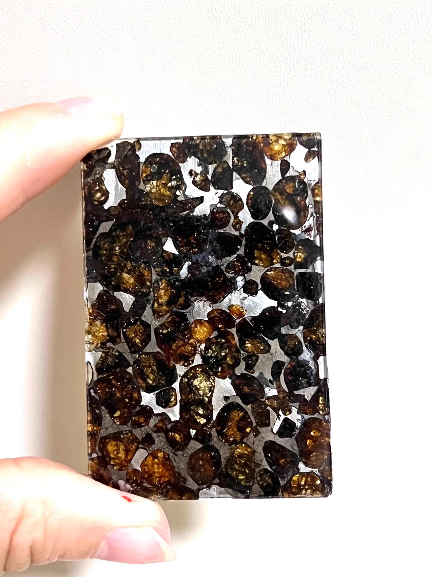 Sericho Pallasite/Meteorite Pendant/Pallasite Pendant/Pallasite/Meteorite Accessories 23grams