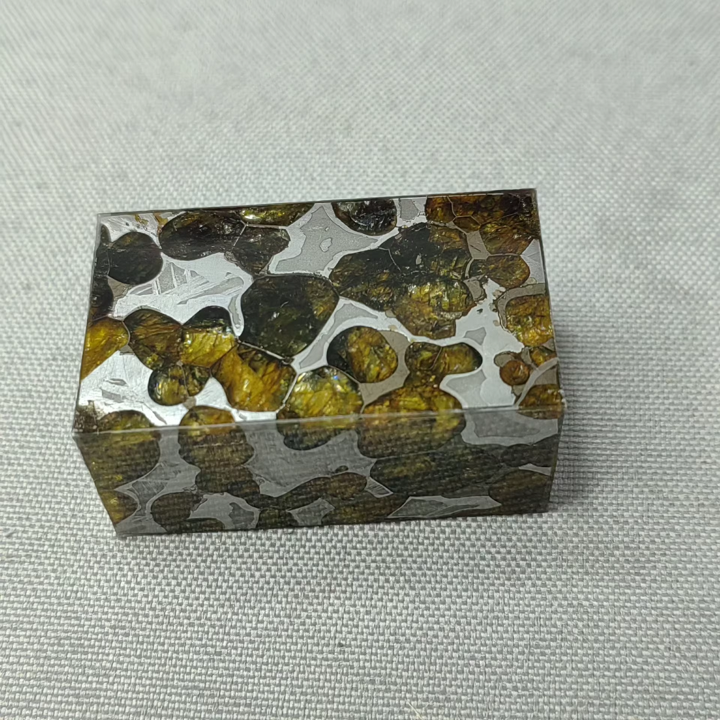 High Quality Large Olive Brenham Pallasite/Meteorite Pendant/Brenham Chuck/Pallasite/Meteorite Collection
