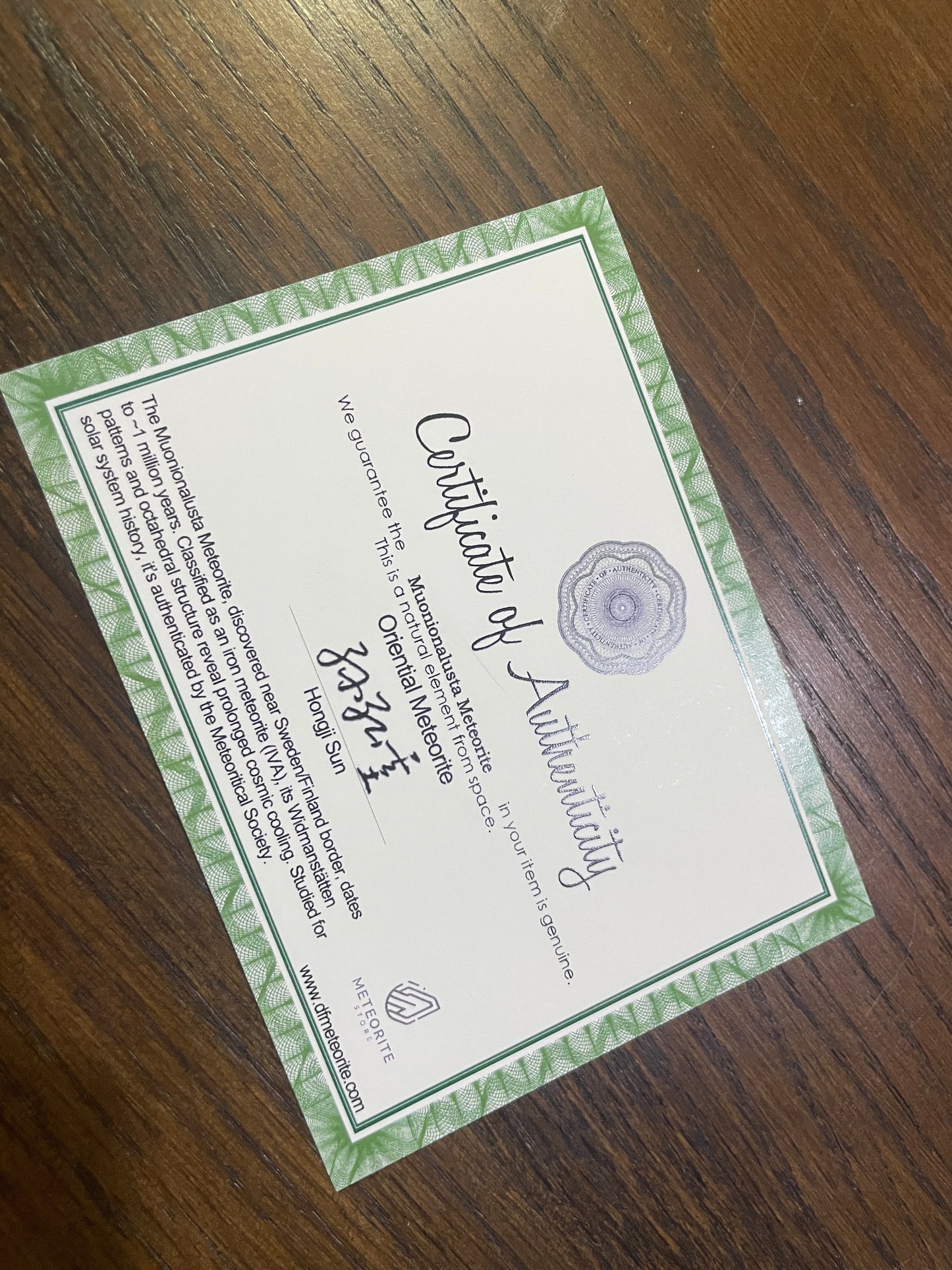 1610g Muonionalusta meteorite/Meteorite Specimen/Meteorite Slice/Meteorite Stone/Meteorite Chips/Meteorite Fragment For Collection