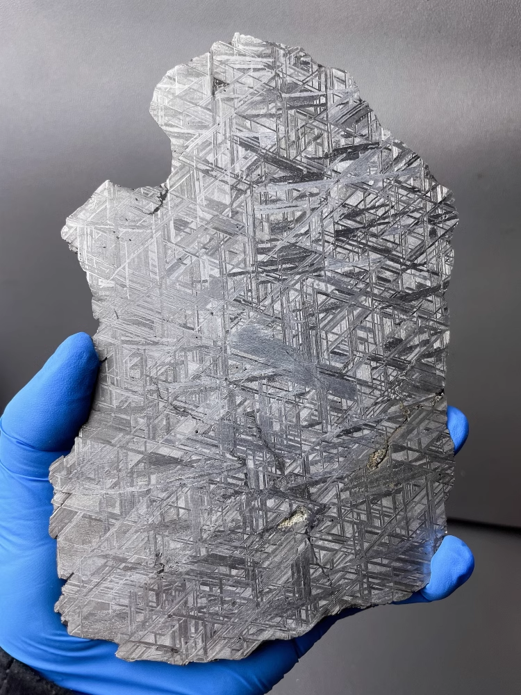 Museum Class Natural Muonionalusta meteorite/Meteorite Specimen Museum Class Natural Muonionalusta meteorite/Meteorite Specimen