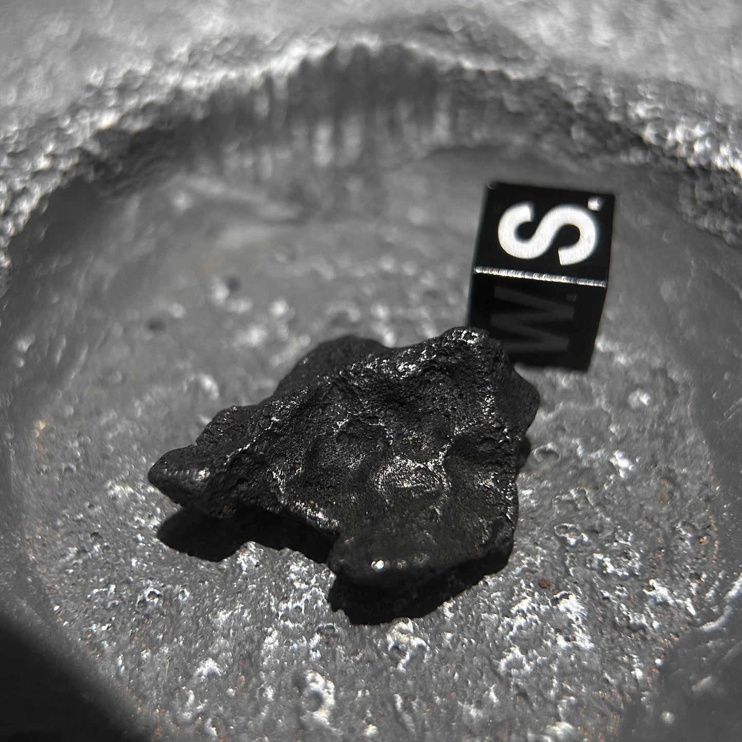 Natural Sikhote Alin Iron Meteorite Oriented Meteorite -A Classic Meteorite Collection