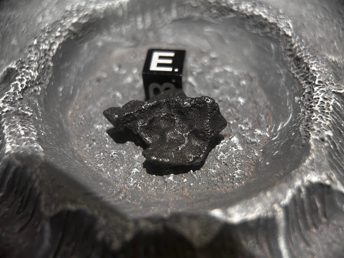 Natural Sikhote Alin Iron Meteorite Oriented Meteorite -A Classic Meteorite Collection
