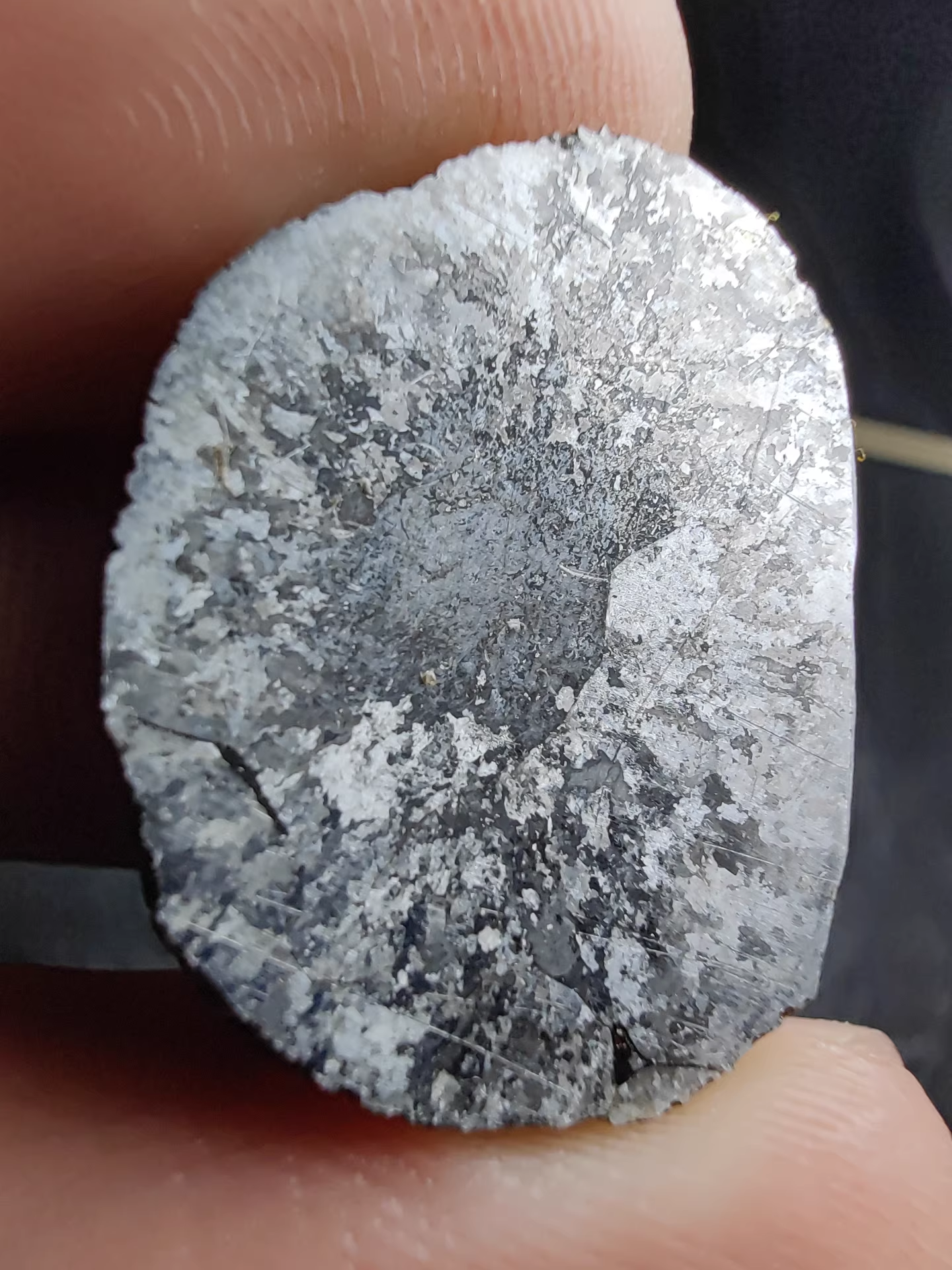 Tindouf 007 (Ding Doufu 007) Iron Meteorite – Matched Pair Cut – Ultra-Rare IAB‑complex Recrystallized Iron – Algeria 2020 Discovery