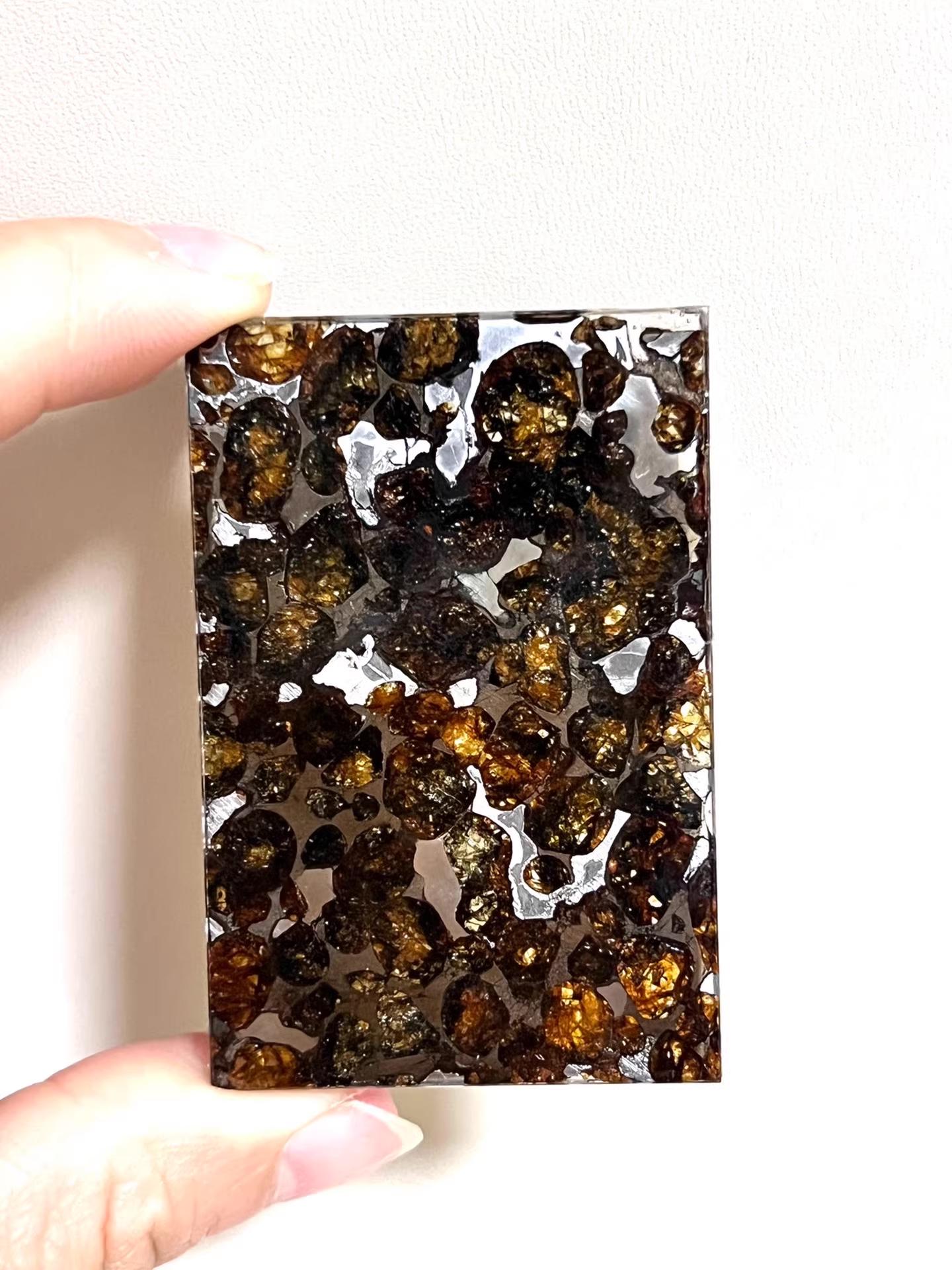 Sericho Pallasite/Meteorite Pendant/Pallasite Pendant/Pallasite/Meteorite Accessories 23grams