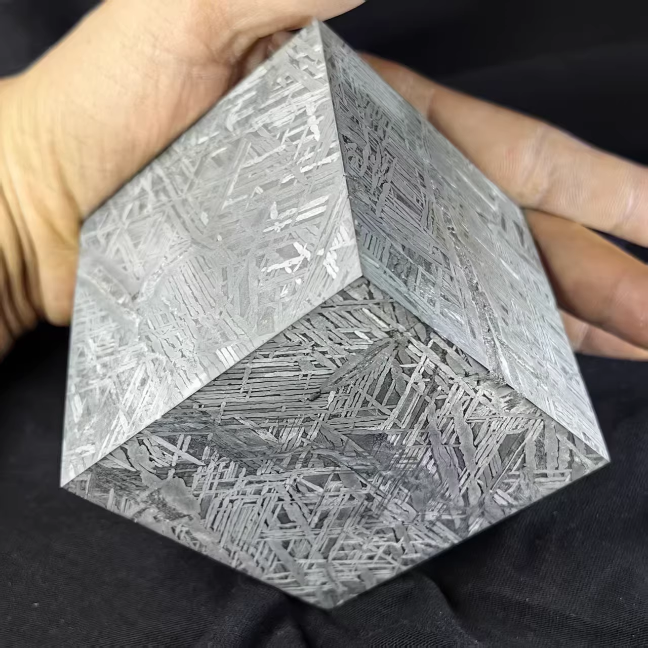 3057 Grams Large Size Flawless Aletai Iron meteorite cube/Meteorite Specimen/Meteorite Slice/Meteorite Stone/Crystal Meteorite/Meteorite Material