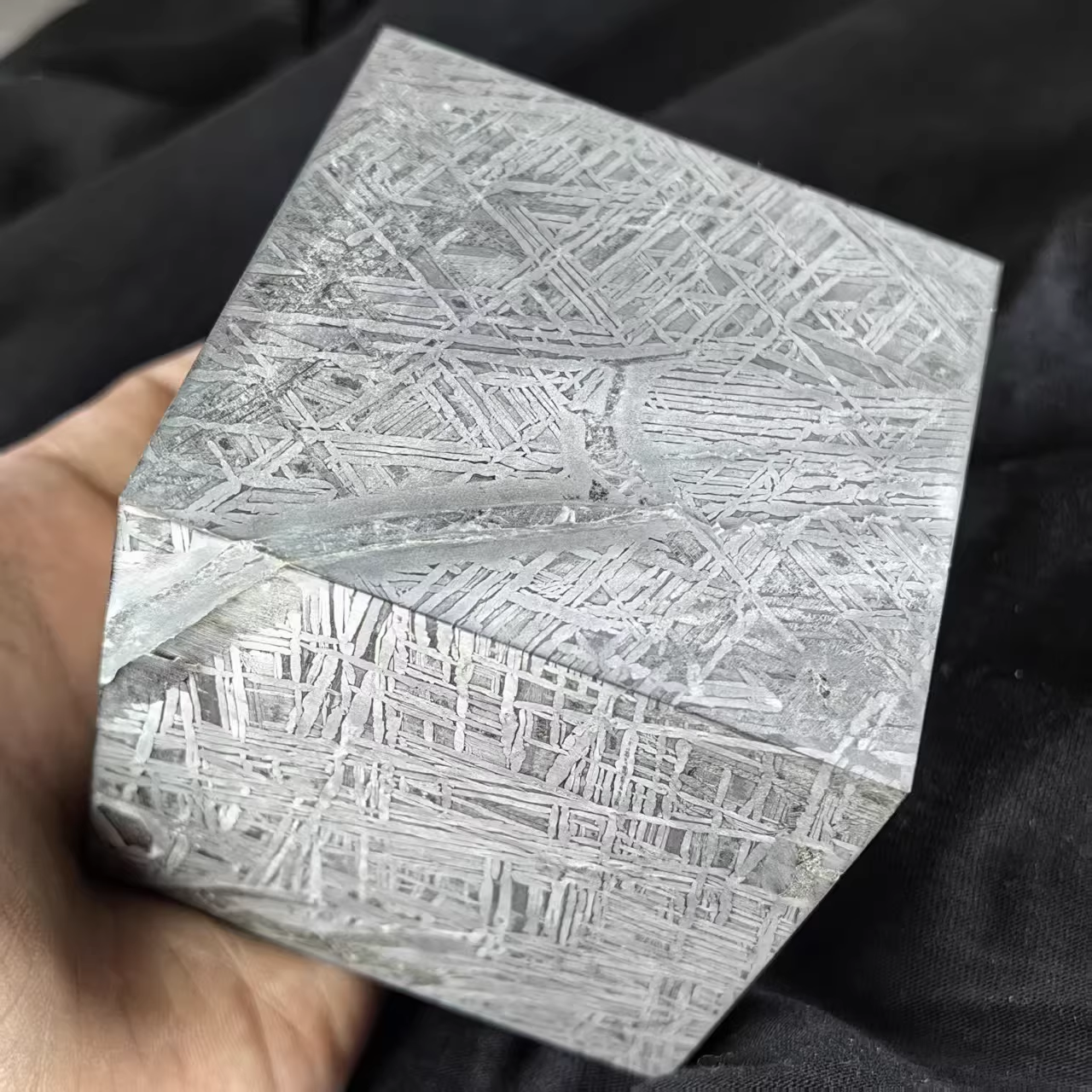3057 Grams Large Size Flawless Aletai Iron meteorite cube/Meteorite Specimen/Meteorite Slice/Meteorite Stone/Crystal Meteorite/Meteorite Material