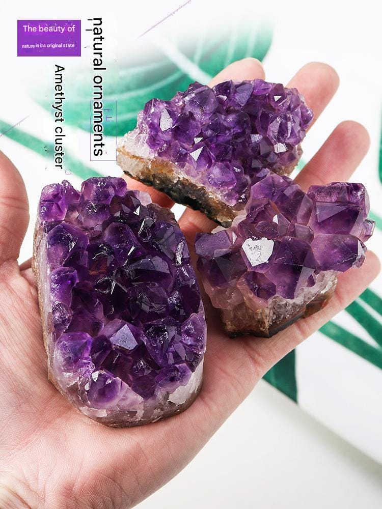 Extra Quality Amethyst Cluster, Amethyst Crystal Cluster, Natural Amethyst,Calming, Protective Energy