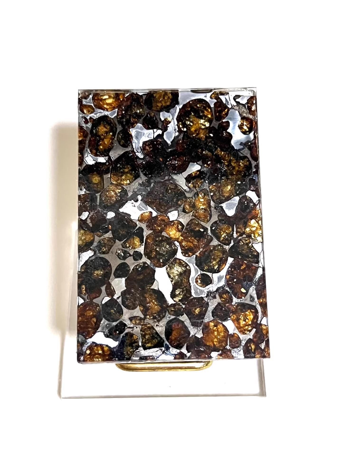 Sericho Pallasite/Meteorite Pendant/Pallasite Pendant/Pallasite/Meteorite Accessories 23grams