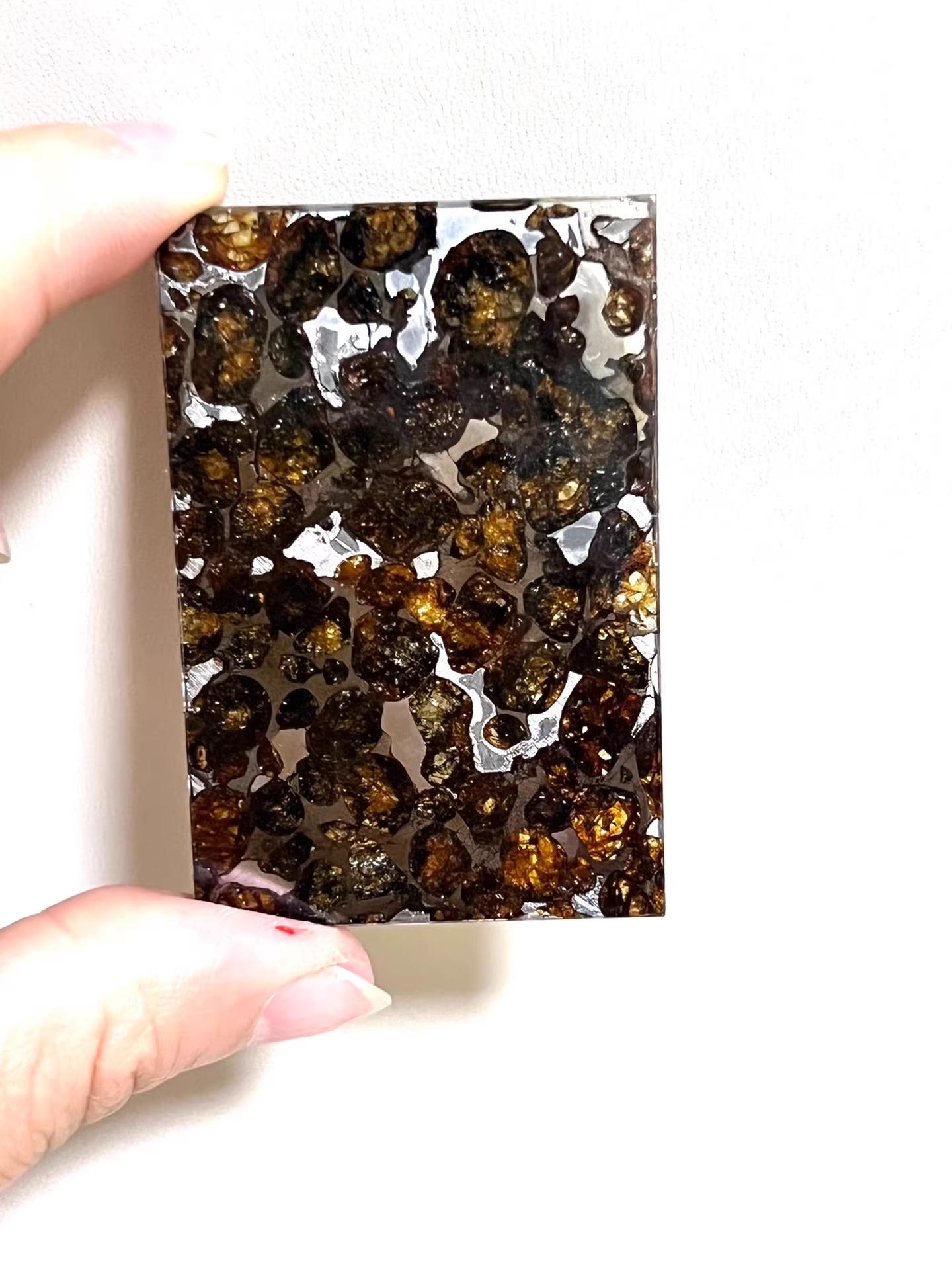 Sericho Pallasite/Meteorite Pendant/Pallasite Pendant/Pallasite/Meteorite Accessories 23grams