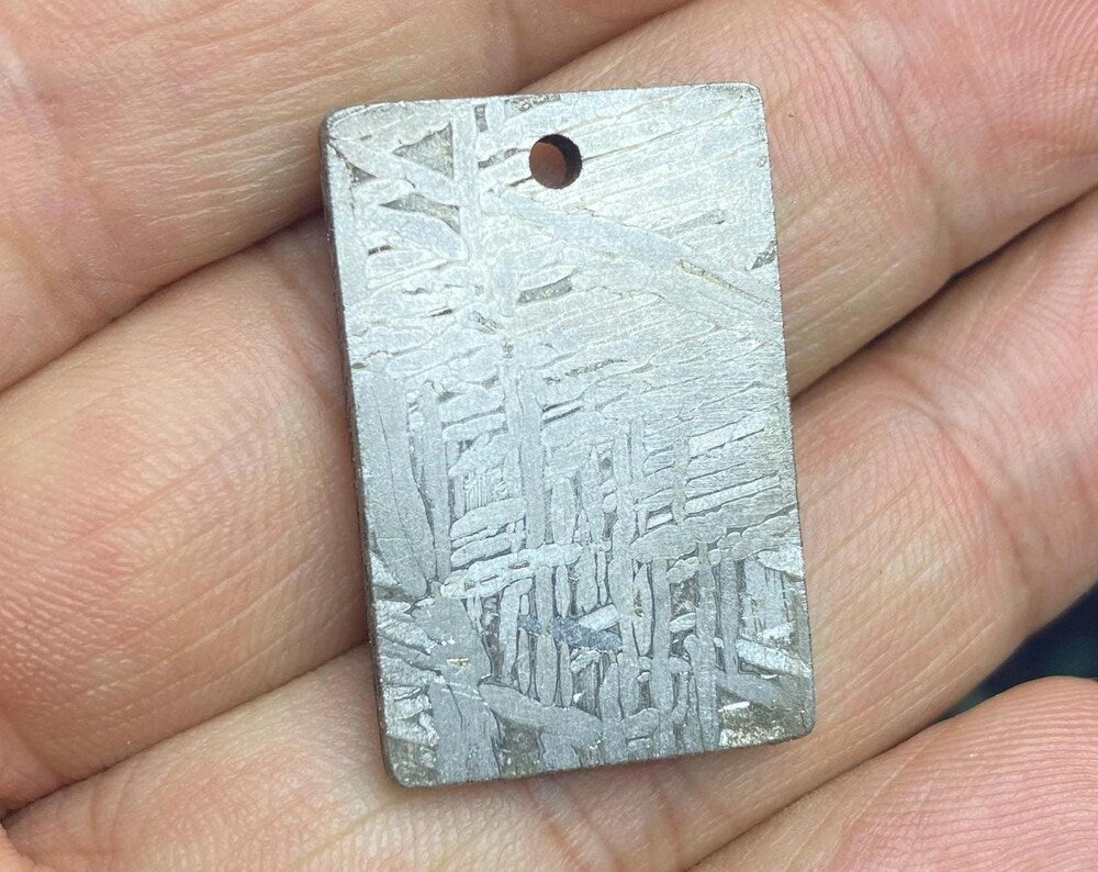 Iron meteorite Natural carving pendant