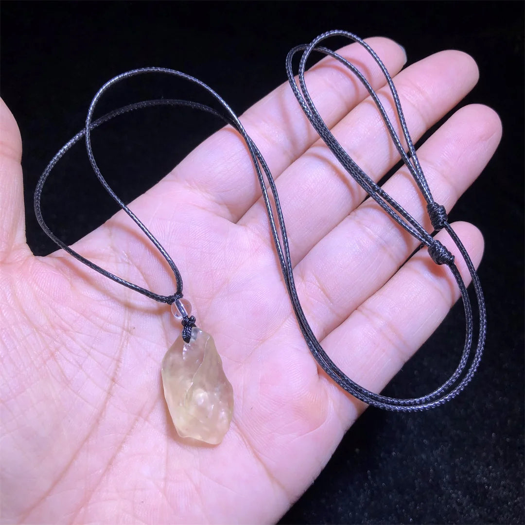 High End Libyan Desert Glass Scarab Talisman: A 29-Million-Year Cosmic Gift