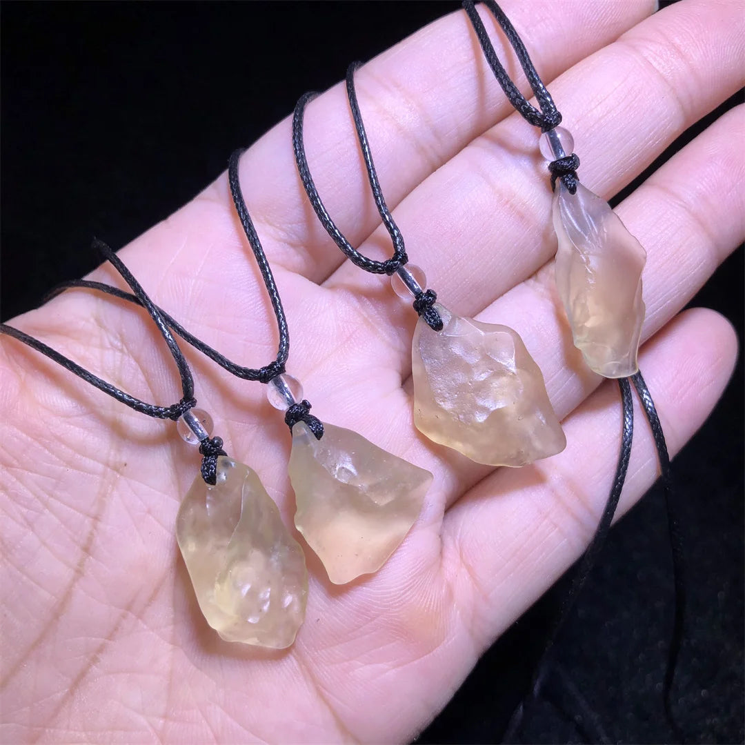 High End Libyan Desert Glass Scarab Talisman: A 29-Million-Year Cosmic Gift