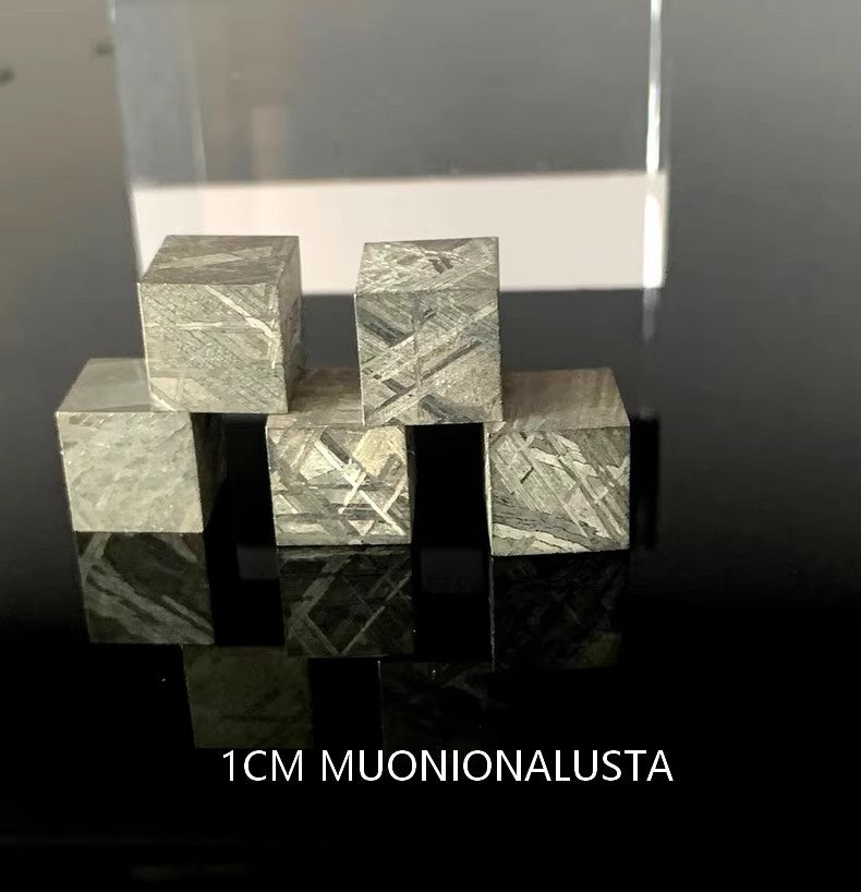 4.6 Billion Years Ago Muonionalusta meteorite/Meteorite cube/Muonionalusta Cube/High-Quality Meteorite/Meteorite Fragment 203 grams