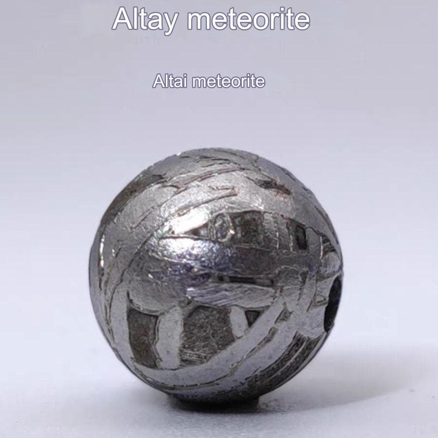 Iron meteorite Bead/Meteorite Specimen/Meteorite Ball/Meteorite Stone/Crystal Meteorite/Meteorite Chips/Meteorite Fragment