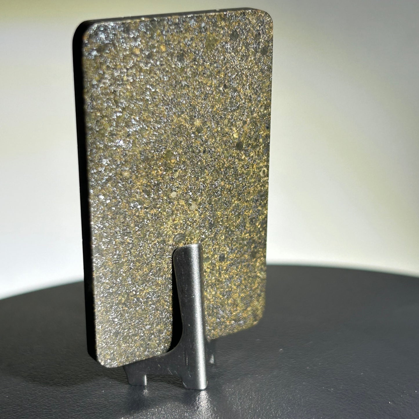 Authentic NWA 16419 Chondrite Meteorite Plaque