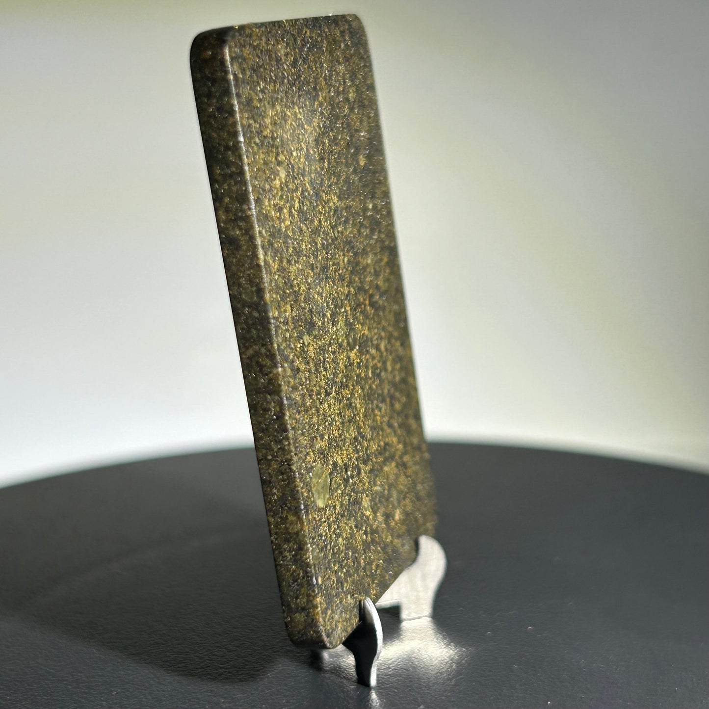 Authentic NWA 16419 Chondrite Meteorite Plaque