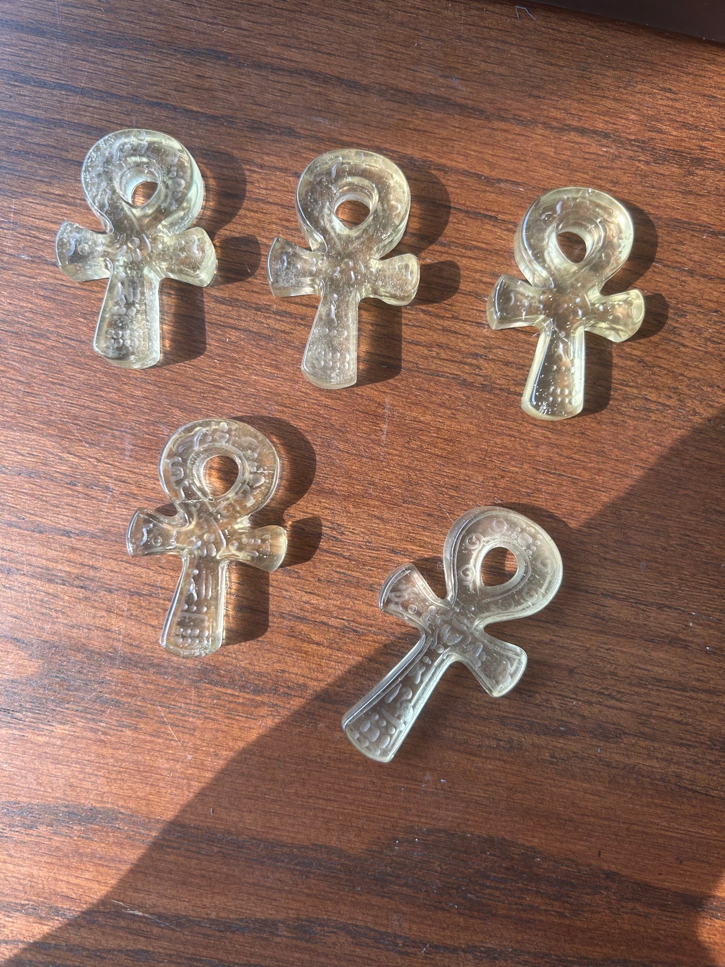 Libyan Desert Glass Ankh Decoration – The Symbol of Eternal Life(35mm)