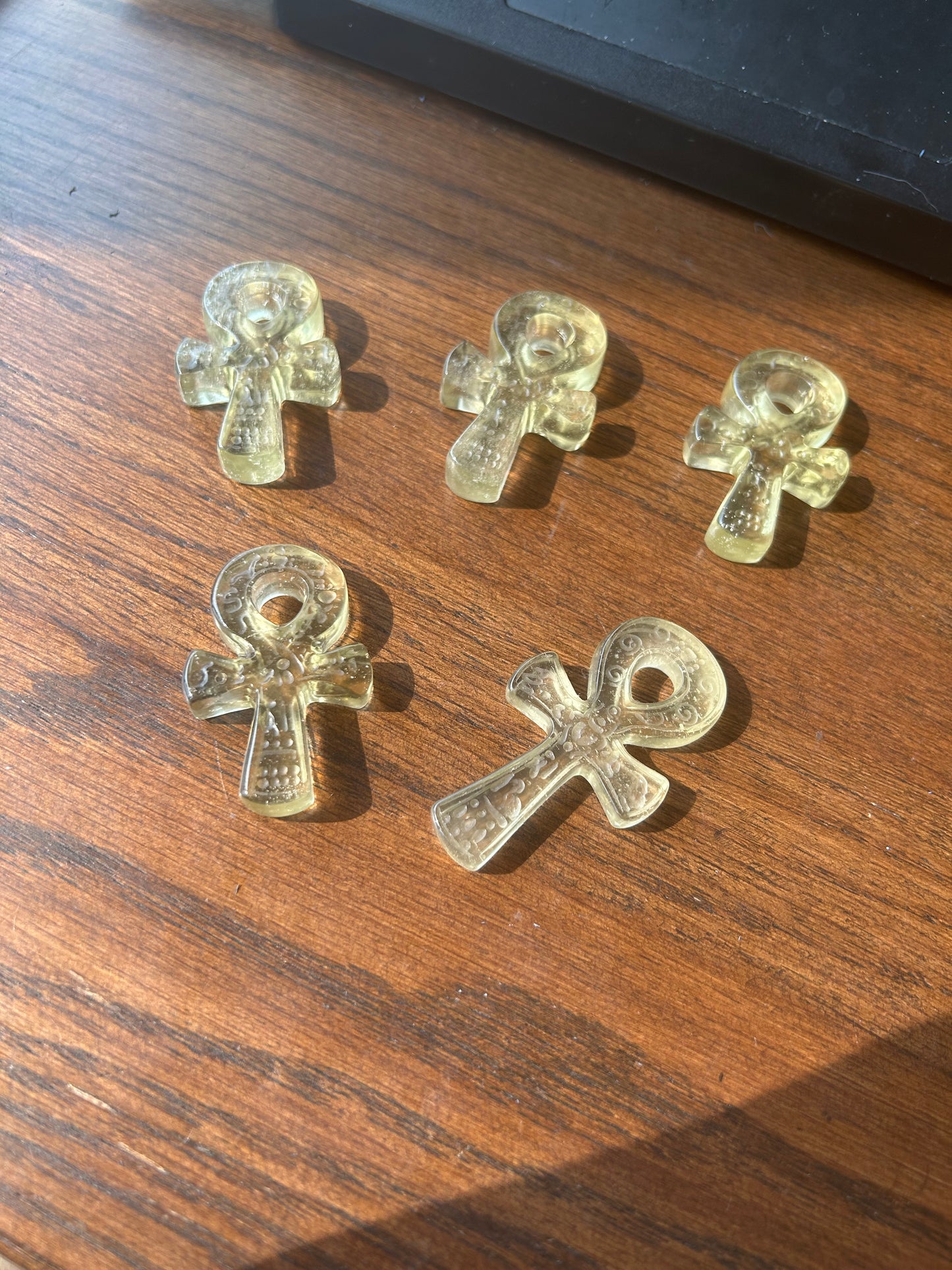 Libyan Desert Glass Ankh Decoration – The Symbol of Eternal Life(35mm)