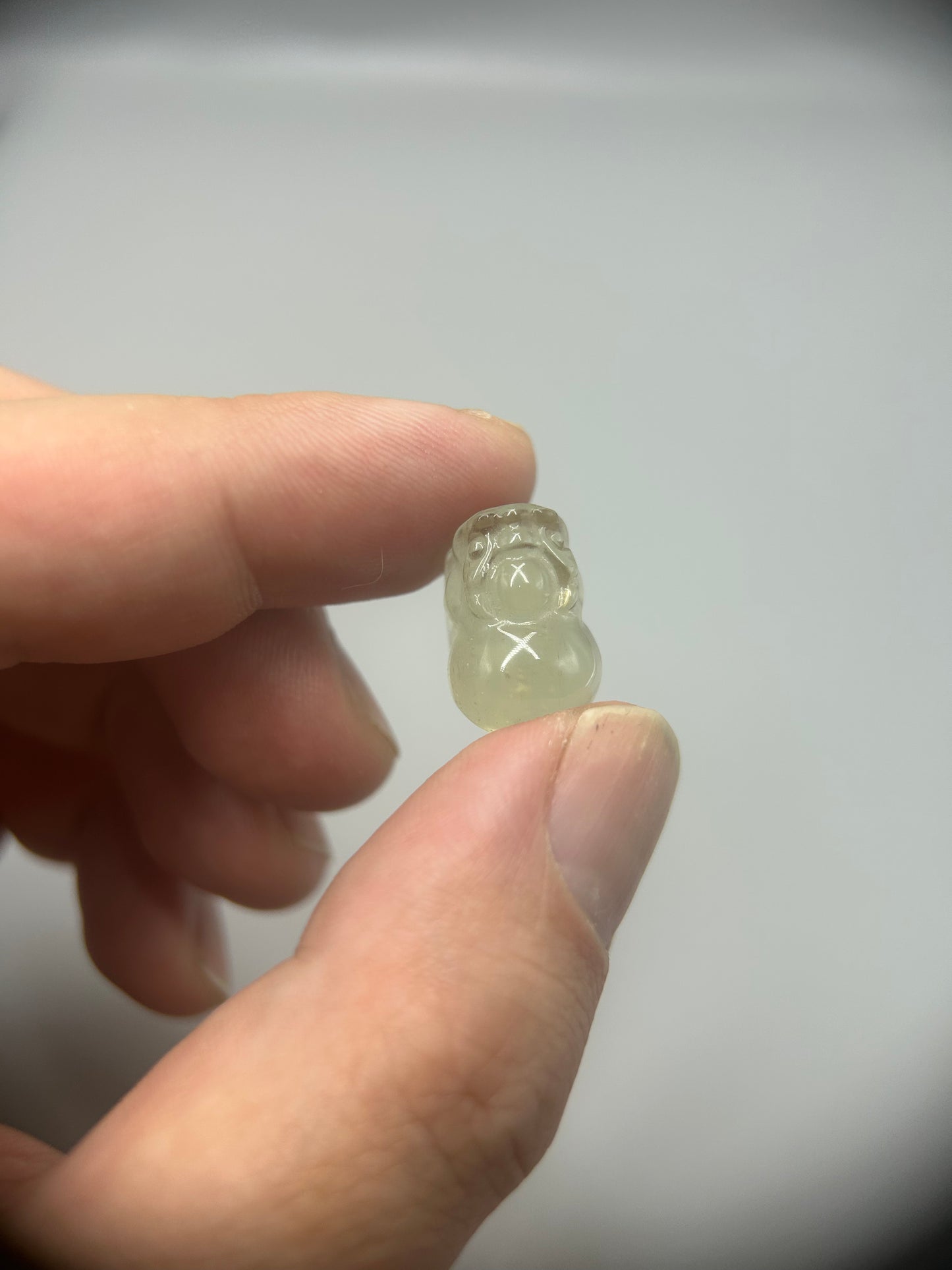 Libyan Desert Glass Kirin Totem–Rare Hand-Carved Mini Tektite Statue|Feng Shui Power Symbol,Meteorite Crystal Sculpture,Spiritual Luck Charm