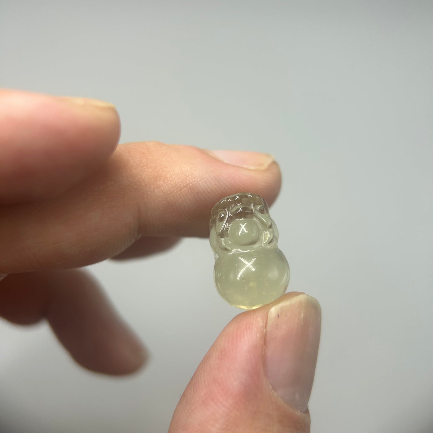 Libyan Desert Glass Kirin Totem–Rare Hand-Carved Mini Tektite Statue|Feng Shui Power Symbol,Meteorite Crystal Sculpture,Spiritual Luck Charm