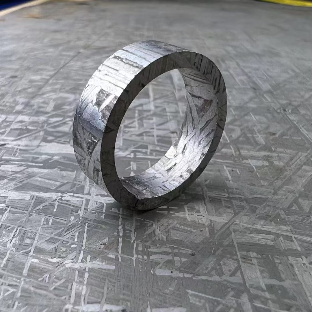 Meteorite Jewelry, Meteorite Band Ring, Altai meteorite, Meteorite Rin ...