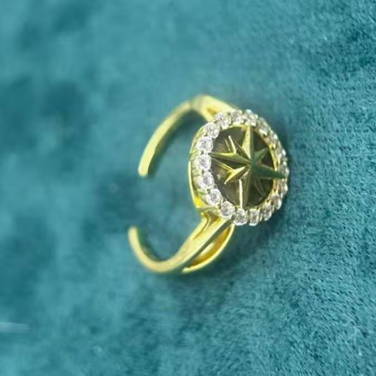Meteorite Jewelry, Muonionalusta Meteorite Band Ring, Meteorite Ring, Meteorite Accessories,Star, Hexagram meteorite rings,Wedding rings