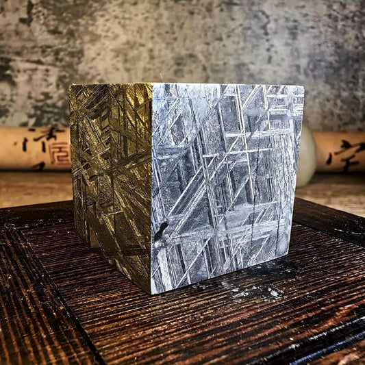 Muonionalusta Meteorite Cube Permitted Perfect Cube