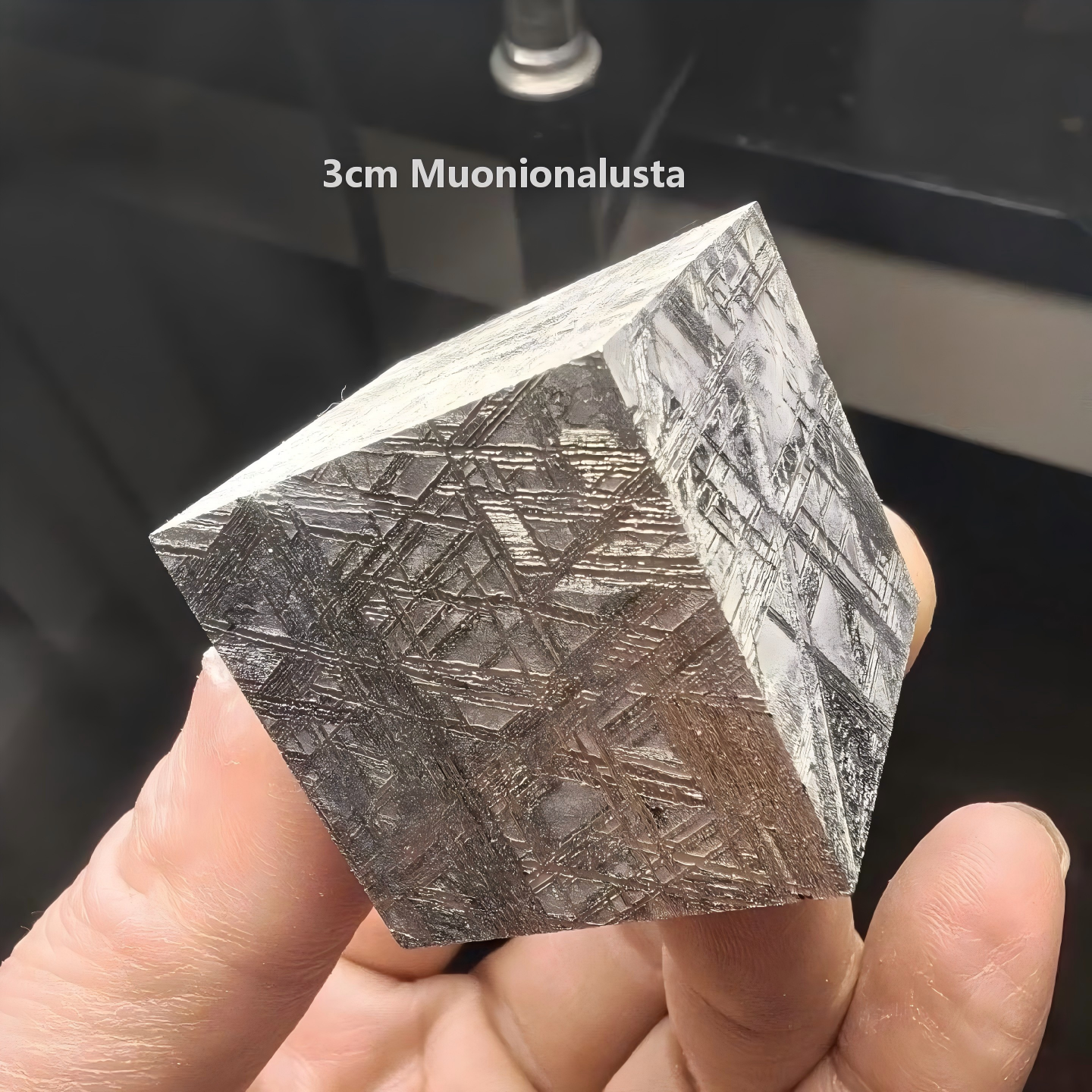 4.6 Billion Years Ago Muonionalusta meteorite/Meteorite cube/Muonionalusta Cube/High-Quality Meteorite/Meteorite Fragment 203 grams