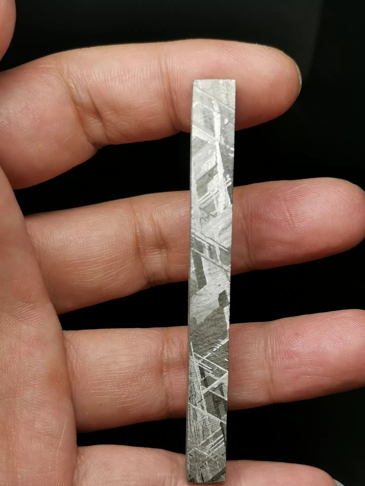 Flawless Muonionalusta meteorite/Meteorite Cuboid/76mm Muonionalusta Cuboid/High-Quality Meteorite For Seal Stamp/Handmade Craft Material