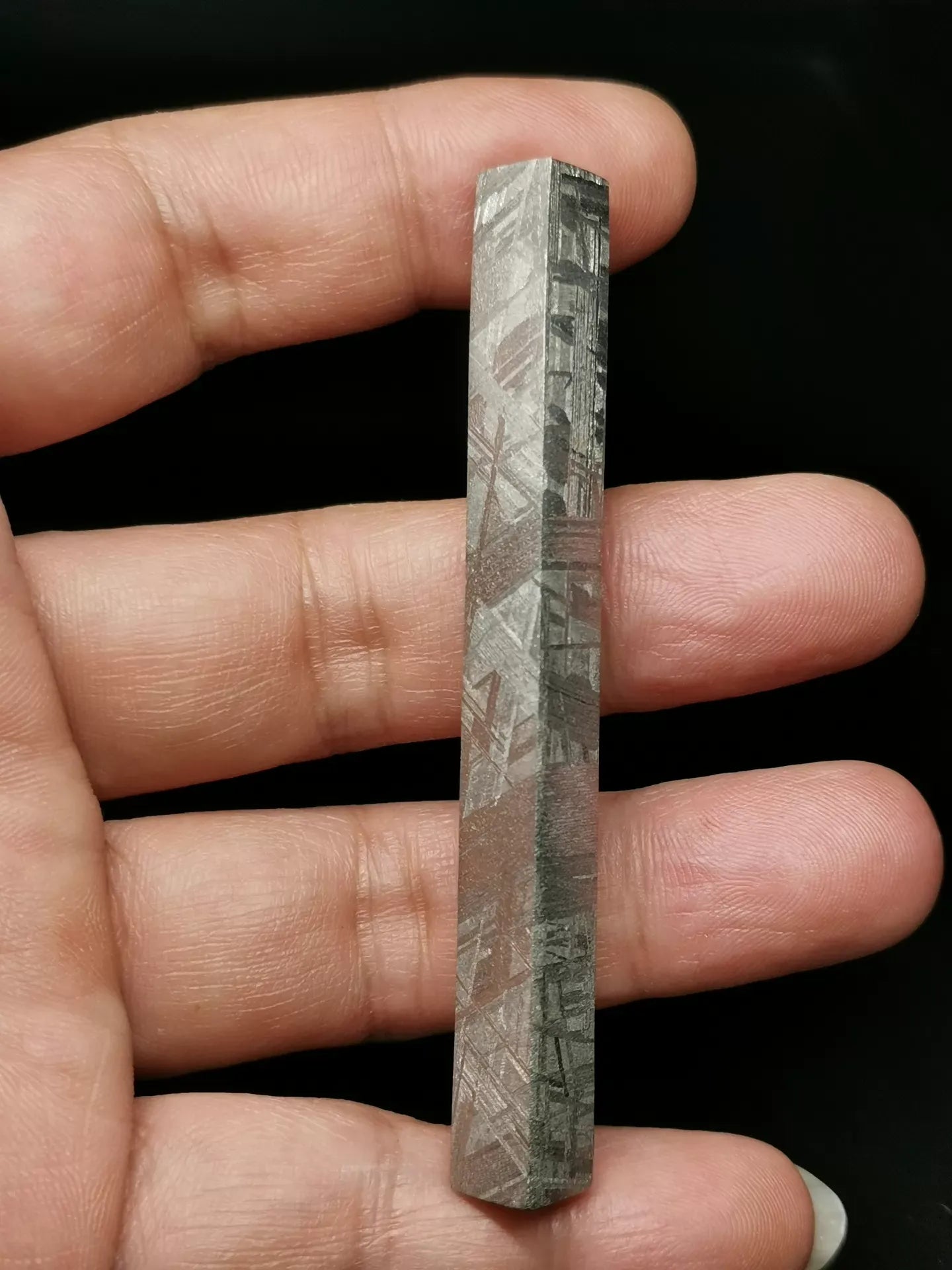 Flawless Muonionalusta meteorite/Meteorite Cuboid/76mm Muonionalusta Cuboid/High-Quality Meteorite For Seal Stamp/Handmade Craft Material