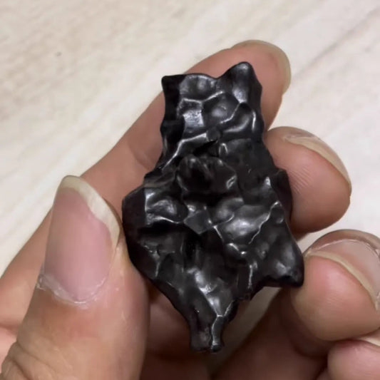 Natural Sikhote Alin Iron Meteorite With Classic Regmaglypt -A Classic  Meteorite 37.6 Grams