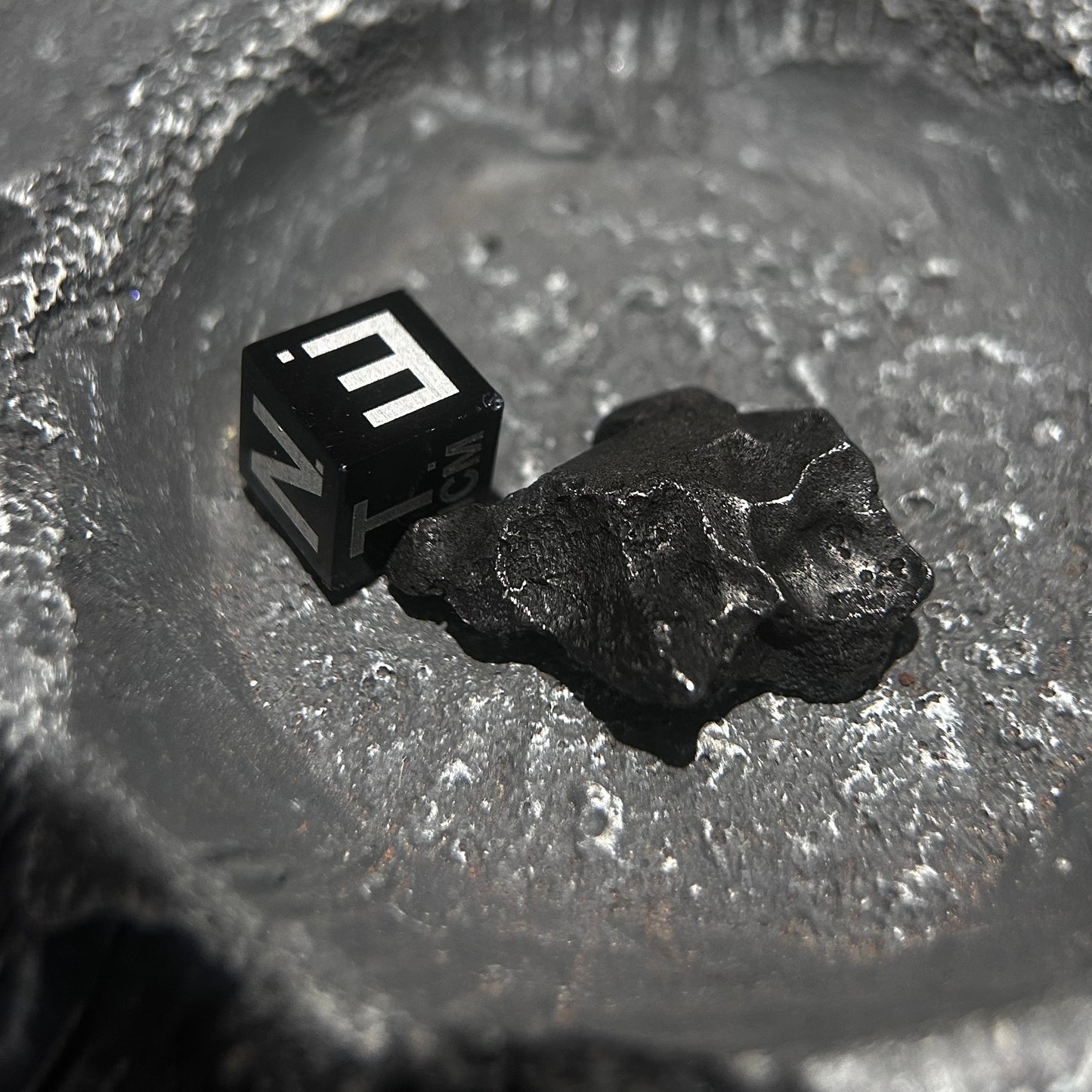 Natural Sikhote Alin Iron Meteorite Oriented Meteorite -A Classic Meteorite Collection