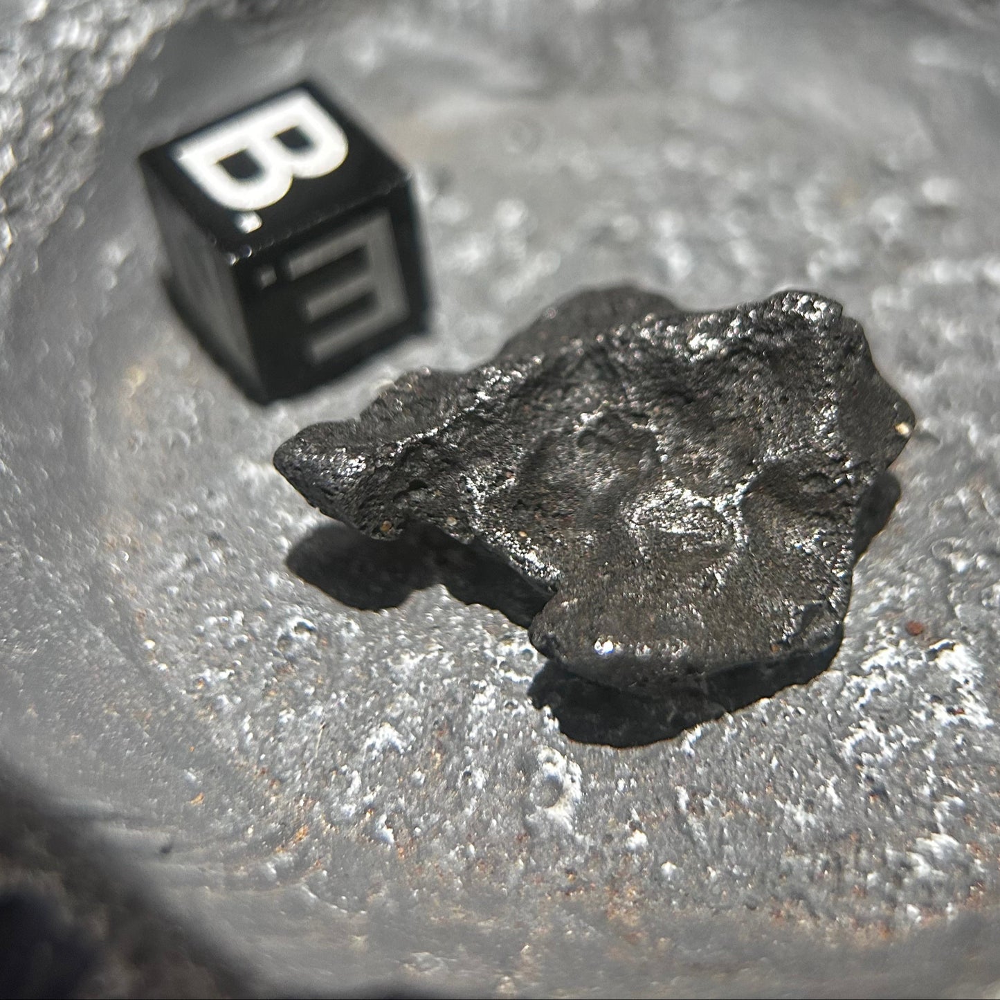 Natural Sikhote Alin Iron Meteorite Oriented Meteorite -A Classic Meteorite Collection