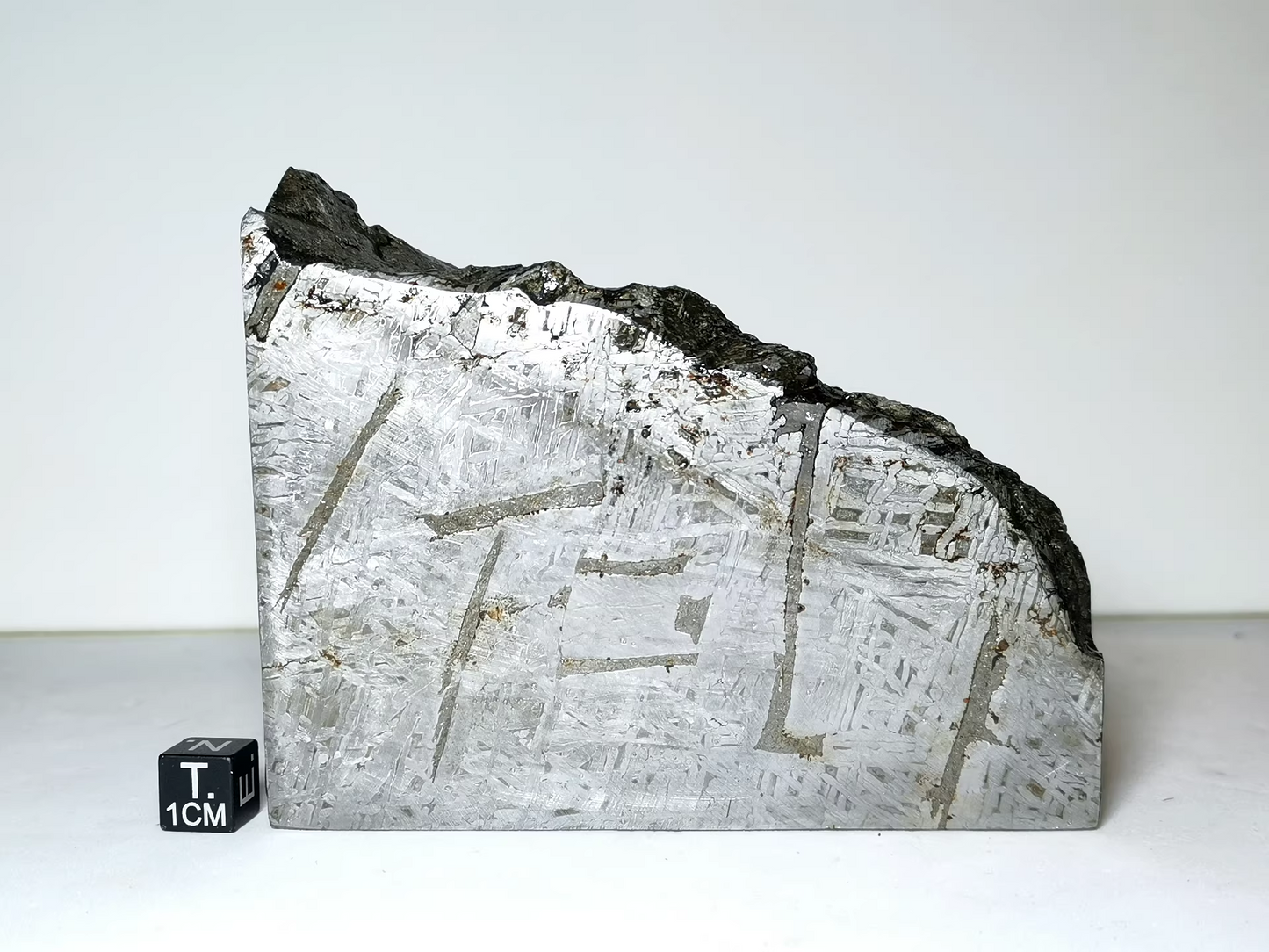 3360 Grams High Quality Altai meteorite Endcut/Meteorite Specimen/Meteorite Slice/Handcrafted meteorite material For Meteorite Cube
