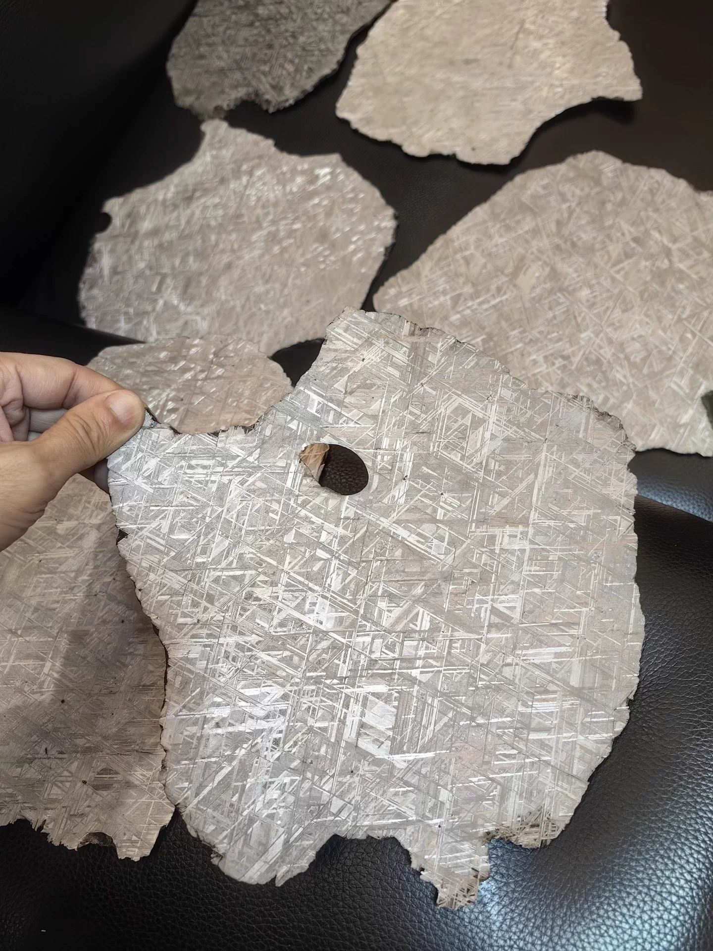 5‑Star No Crack Muonionalusta Master Slices — Museum‑Grade Lot — 17 kg Pack Only