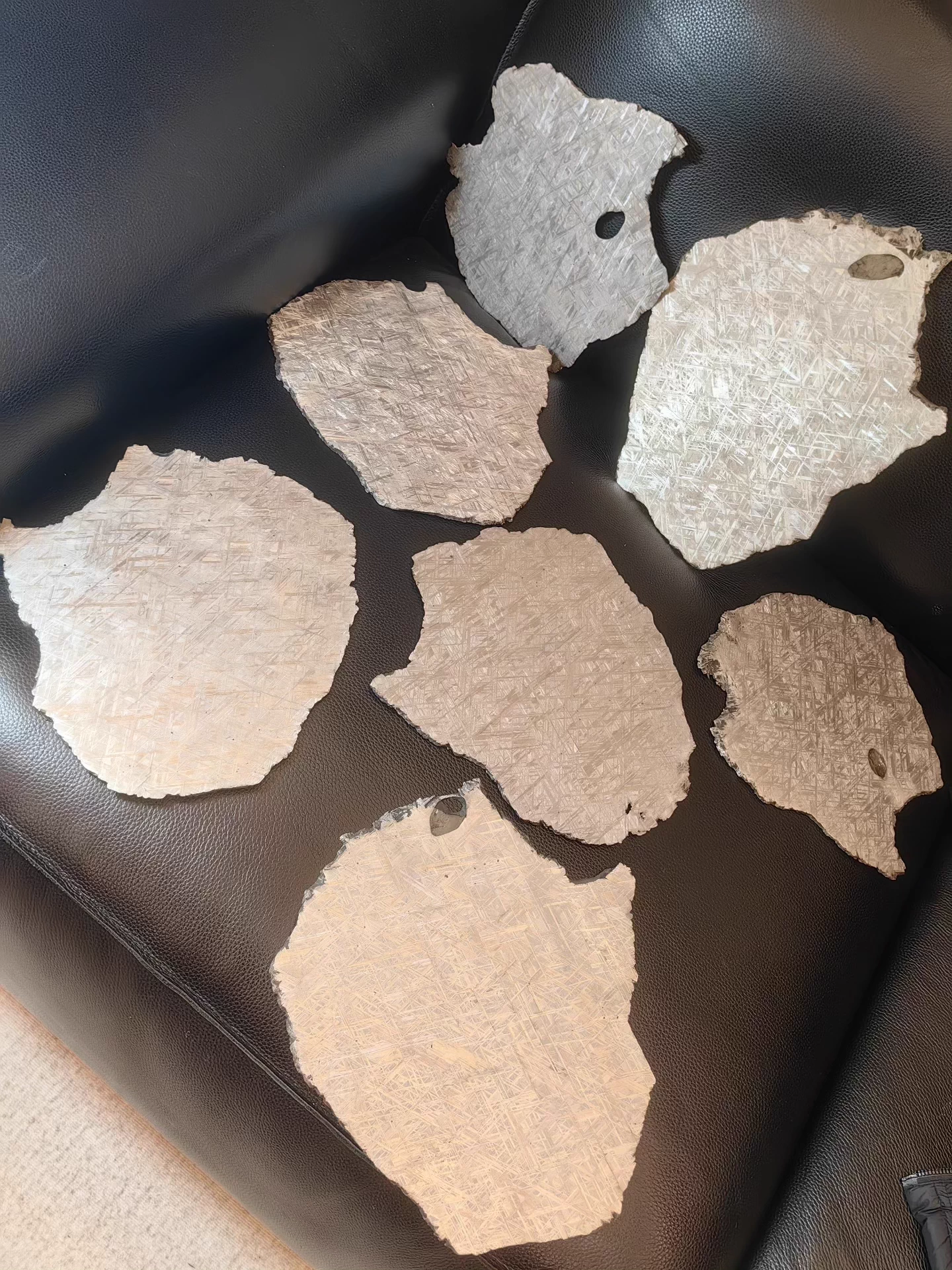 5‑Star No Crack Muonionalusta Master Slices — Museum‑Grade Lot — 17 kg Pack Only