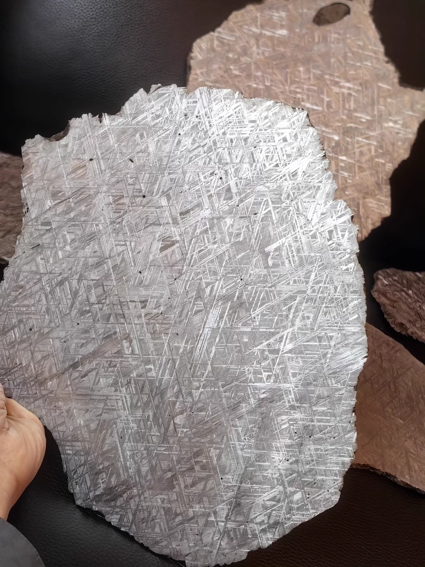 5‑Star No Crack Muonionalusta Master Slices — Museum‑Grade Lot — 17 kg Pack Only