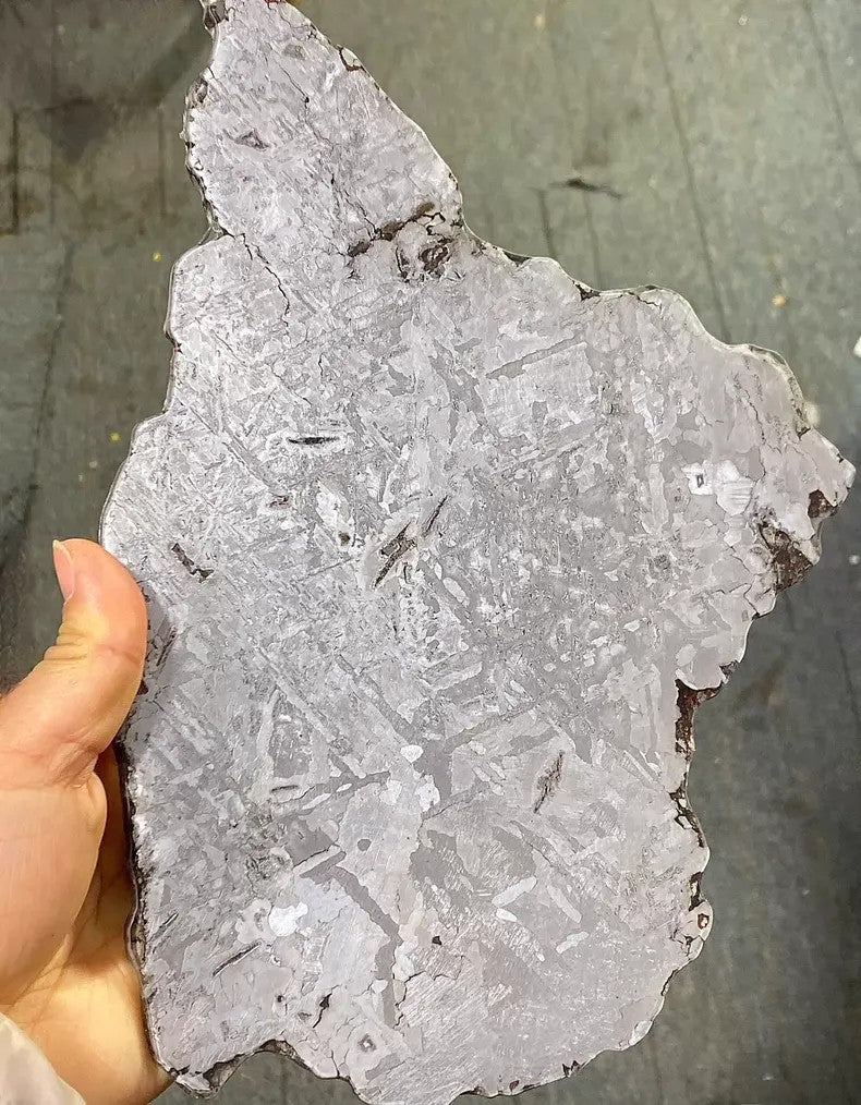 High Quality 1052g Nantan Iron Meteorite Slice/Meteorite Specimen/Meteorite Slice/Meteorite Chip/Meteorite Fragment/Meteorite End