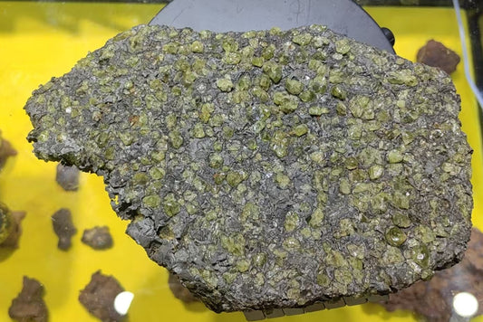 Craft-etched Seymchan Main Group Pallasite (Surface Find), 2205g | Etching technique record
