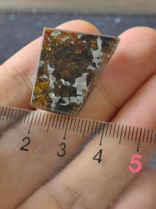 レアイーグルステーション 黒竜勝利パラサイトスライス –40*60*4mm – ニッケル-鉄マトリックスとオリビン